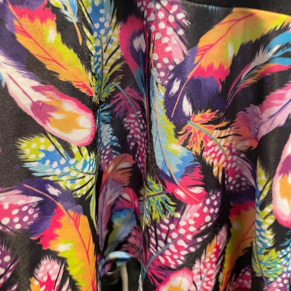 Dori creations size 4t colorful feather long sleeve dress 🪶 - Picture 4 of 6